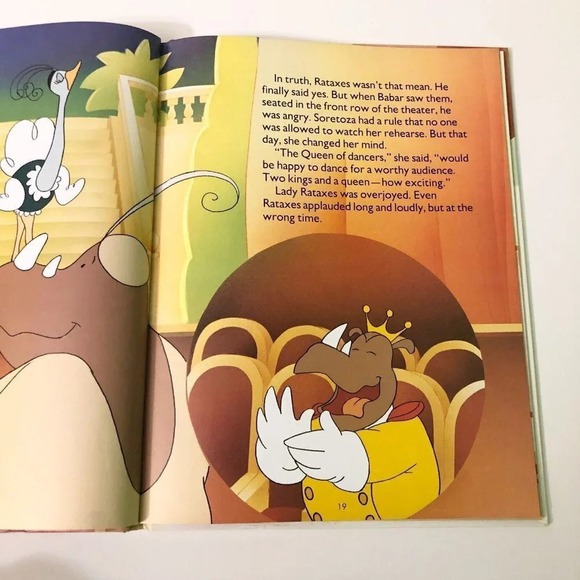 Vtg 1990 Babar The Show Must Go On  Jellybean Press Book - Picture 16 of 16